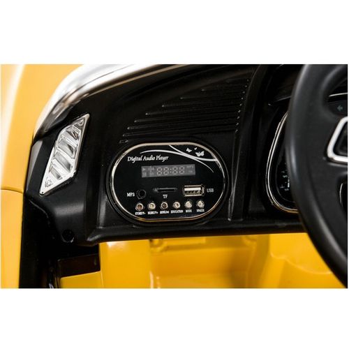 Licencirani auto na akumulator Audi R8 Spyder - žuti/lakirani slika 1