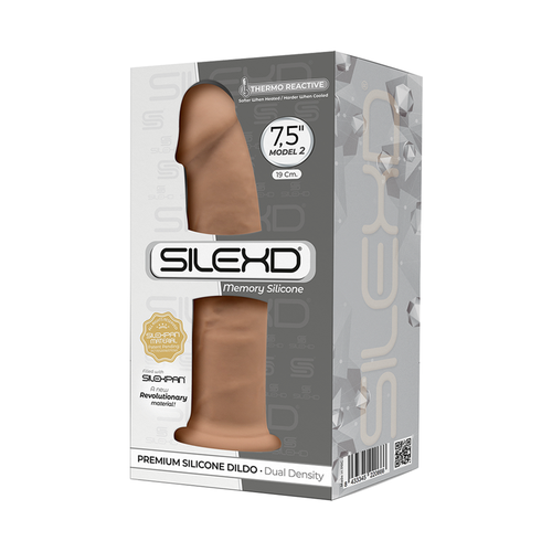 Dildo SILEXD Model 2 ( 7'5" ) Caramel slika 1