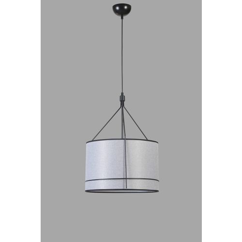 Violet Siyah Hasır Gri Abajurlu Sarkıt Black
Grey Chandelier slika 3