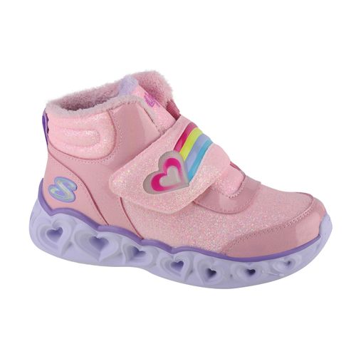 Skechers Heart Lights - Brilliant Rainbow dječje čizme 302669l-PKLV slika 1