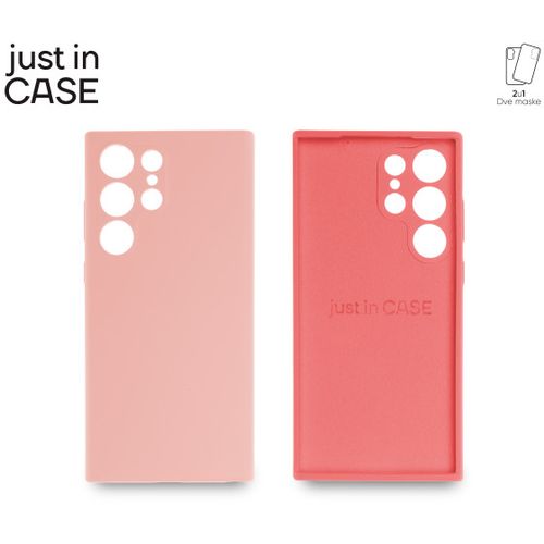 2u1 Extra case MIX PLUS paket PINK za S23 Ultra slika 3