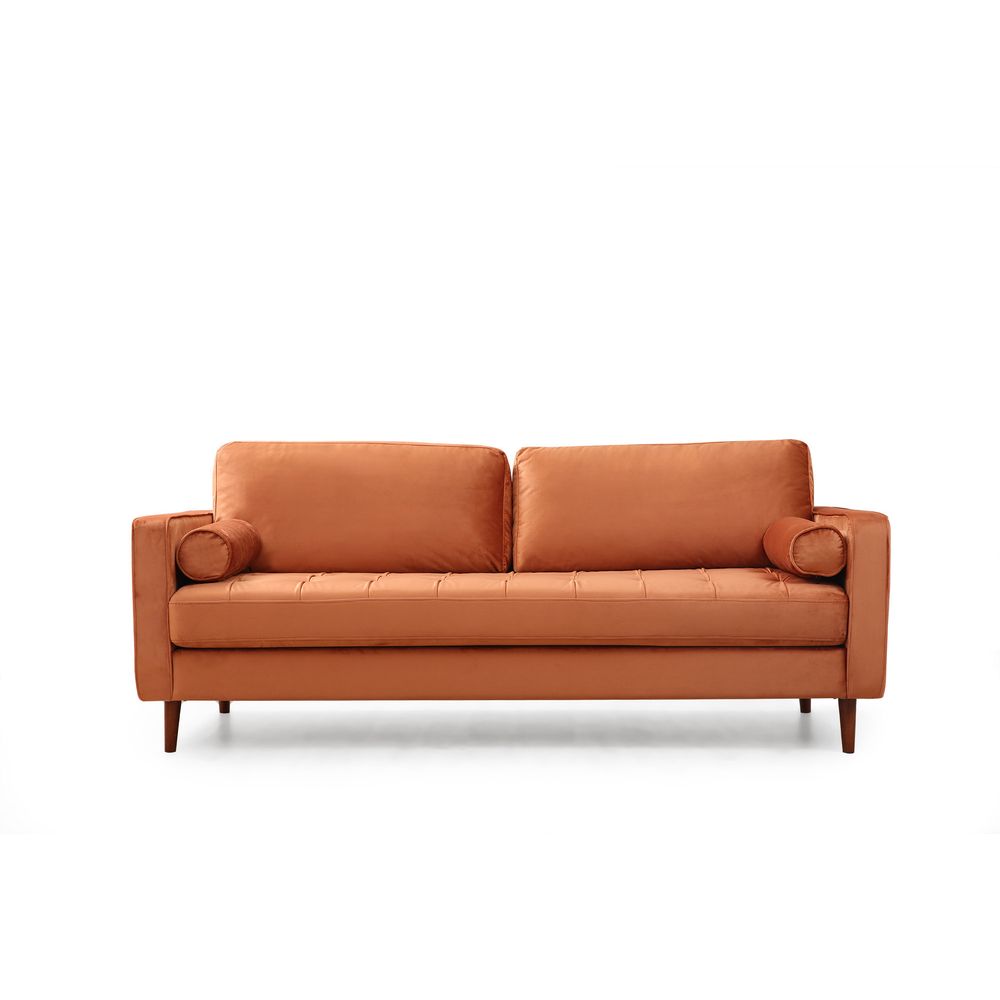 Rome - Narandžasti Sofa za 3 Osobe slika 4