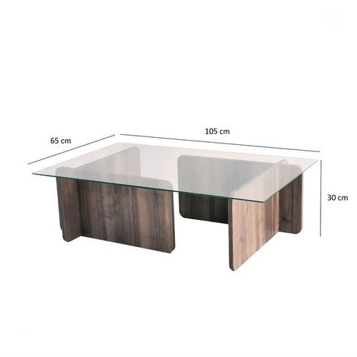 Escape Walnut Coffee Table slika 10