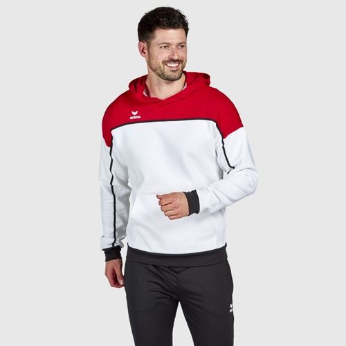 Hoodie Erima Change Bijela/Crvena/Crna slika 3