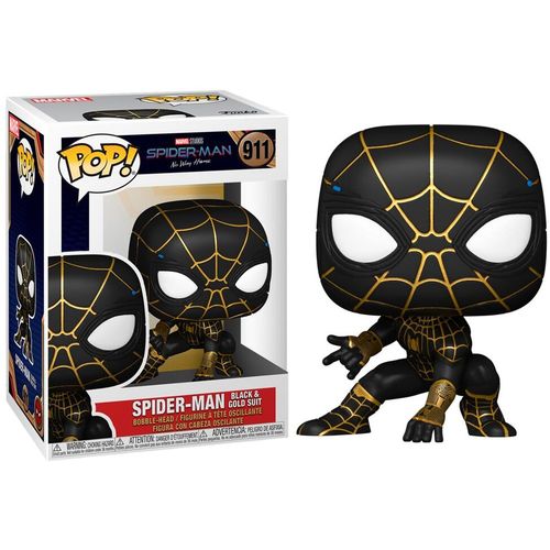 POP figure Marvel Spiderman No Way Home Spiderman Black & Gold Suit slika 1