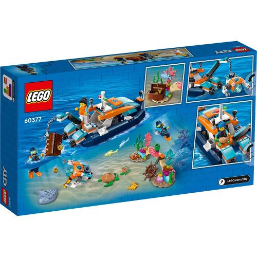 Lego City Exploration Explorer Diving Boat slika 5