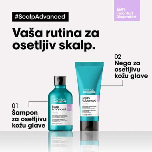 Loreal Professionnel Paris Scalp Advanced Anti-Discomfort Nega Za Osetljivu Kožu Glave 200ml slika 7