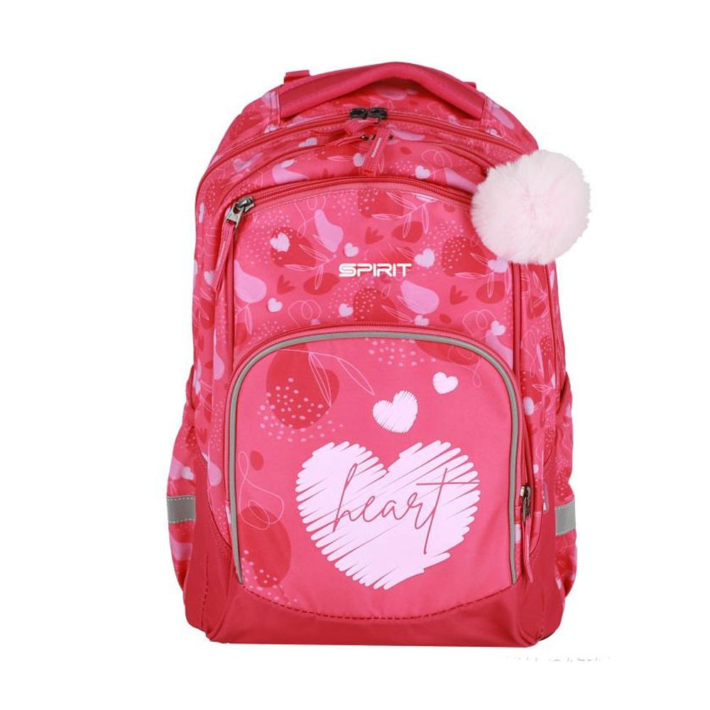 Ranac 44 cm, Heart 3D 410537, crveni, Newbie slika 4
