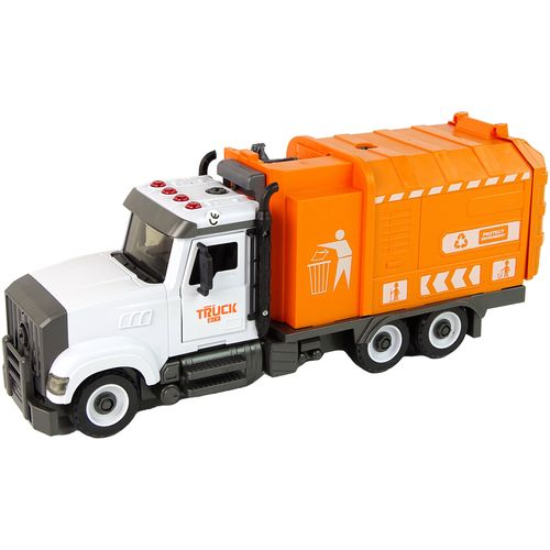 Kamion za smeće - Odvrtanje i zavrtanje pribora - Narančasta boja slika 2