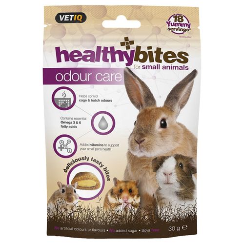 Mark+Chappell Healthy Bites Odour Care za male životinje 30 g slika 1