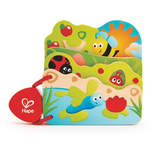 Hape Drvena edukativna knjiga Baby's Bug Book E0043A  slika 1