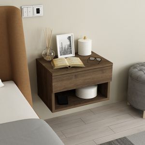 Rıbes - Walnut Walnut Nightstand