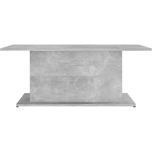 Stolić za kavu siva boja betona 102 x 55,5 x 40 cm od iverice slika 11