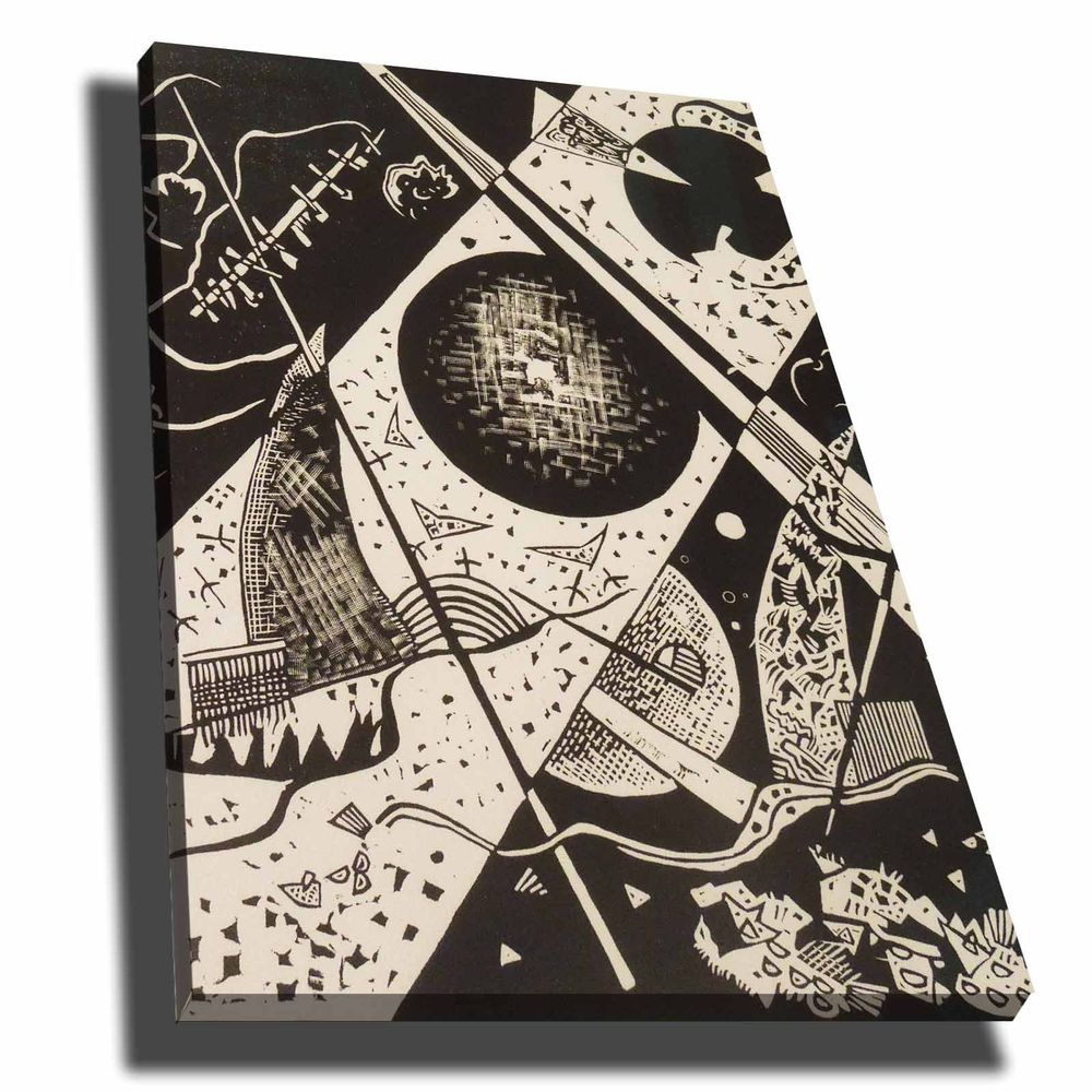 Dekorativna Platnena Slika 'Kandinsky' u Više Boja slika 2