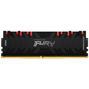 Kingston KF440C19RBA/8 DDR4 8GB 4000MHz [FURY Renegade RGB], Non-ECC UDIMM, CL19 1.35V, 288-pin 1Rx8, w/RGB Heatsink