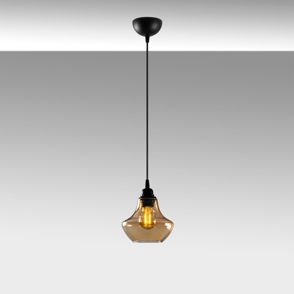 Elegantni Crni Luster sa Zlatnim Detaljima - Model 050 Gold slika 6