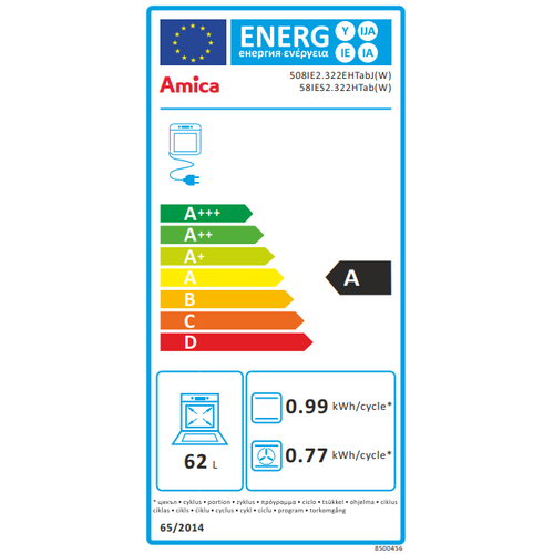 Amica indukcijski štednjak 508IE2.322EHTABJ W ( 56280 ) slika 7