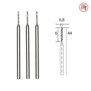 Proxxon Svrdlo HSS Micro Za Metal 0,8 mm / 3 kom - 28852