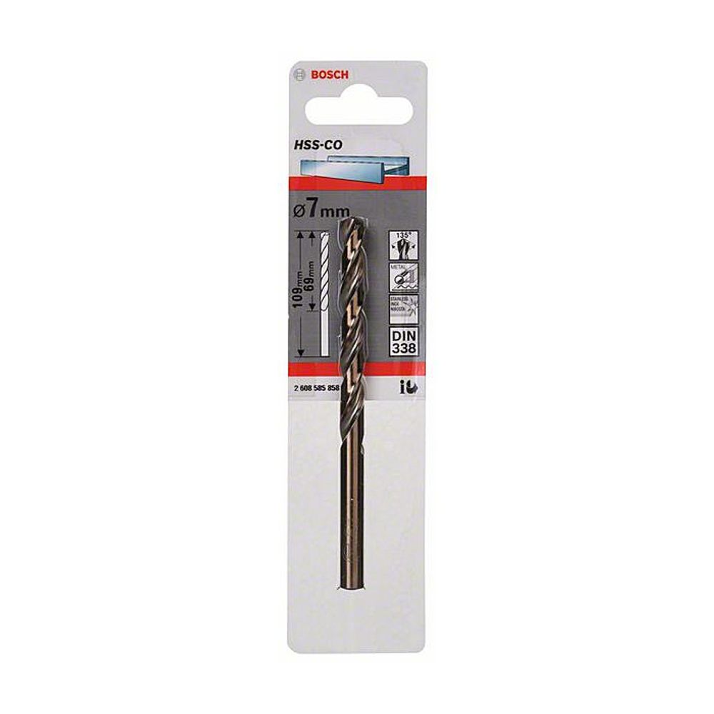 BOSCH Burgija HSS-Co 7.0 mm slika 2