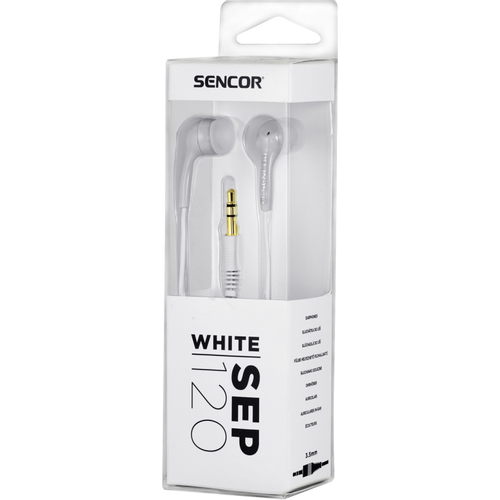 Sencor slušalice SEP 120 WHITE slika 7