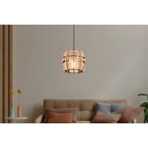 Barril Jute Camel Chandelier