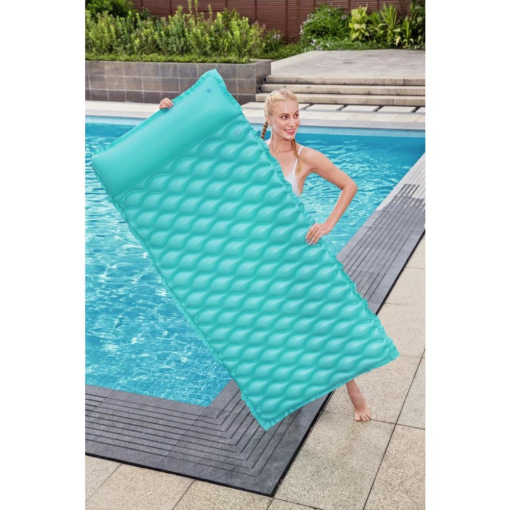Zračni madrac za kupanje Bestway 213x86 cm - zelena slika 4