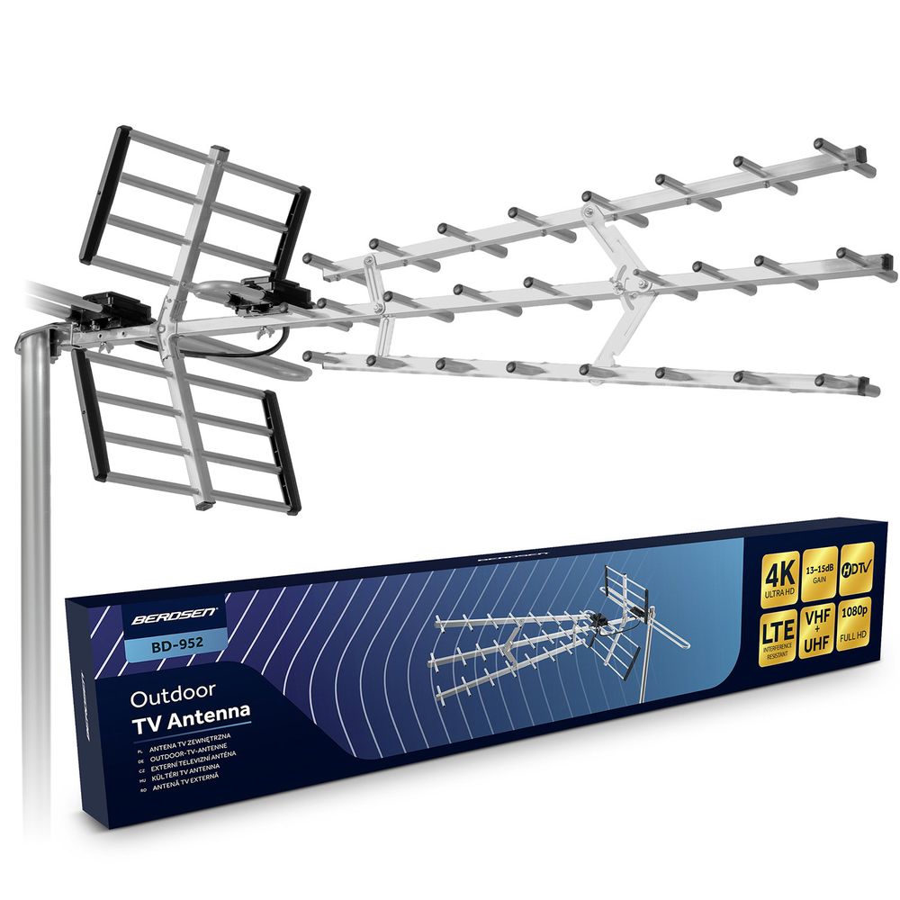 Berdsen BD-952 usmjerena vanjska TV antena ultra HD 4K slika 1
