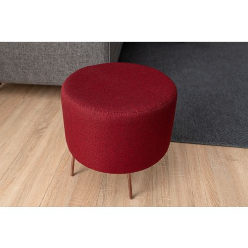 Atelier Del Sofa Tabure, Bordo crvena, Octo - Claret Red slika 3