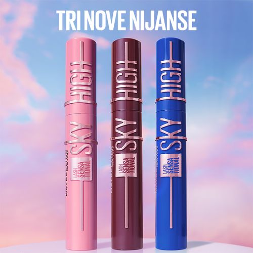 Maybelline New York Lash Sensational Sky High maskara blue mist​ slika 11