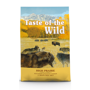 TASTE OF THE WILD High Prairie, s mesom bizona i srnetinom, bez žitarica, 18 kg