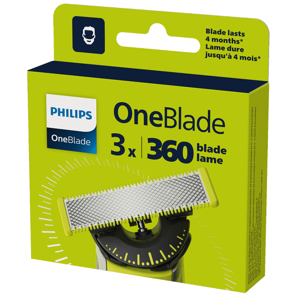 Philips Oštrice za aparat za brijanje OneBlade 360, 3 kom - QP430/50 slika 3