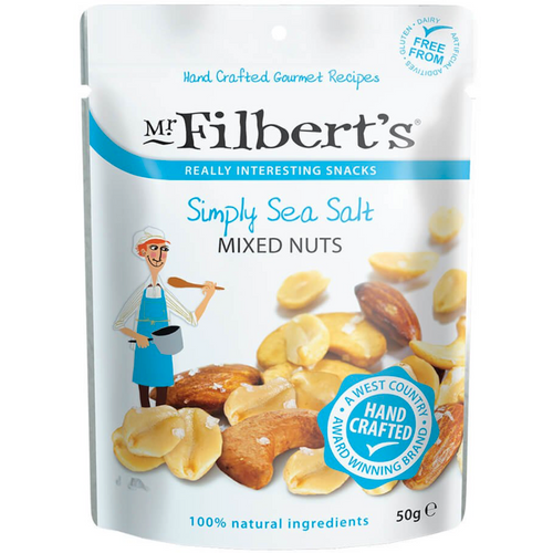 Mr Filberts Samo morska sol nut mix 50g  slika 1