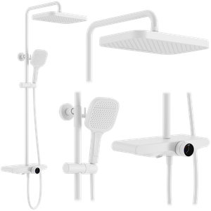 Rea Bari White tuš set