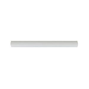Luance metalna karniša jana 1, o28, 200 cm - mat bijela