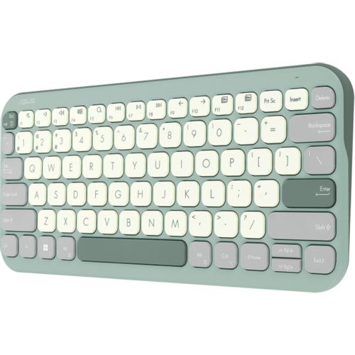 ASUS KW100 Marshmallow Wireless tastatura GN slika 1