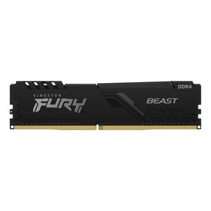 Kingston KF436C18BB/32 DDR4 32GB 3600MHz [FURY BEAST], Non-ECC UDIMM, CL18 1.35V, 288-Pin 2Rx8, w/Heatsink