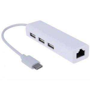 FAST ASIA USB 3.1 TIP C na 3x HUB + RJ45