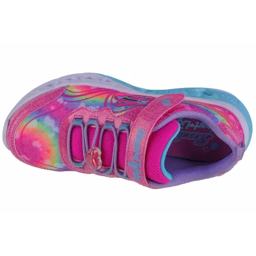 Skechers flutter heart lights-groovy swirl 303253l-hplv slika 3