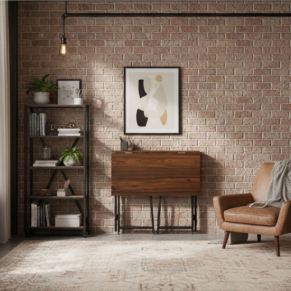 ModernHome sklopivi stol 80 × 45 cm za laptop – loft slika 3