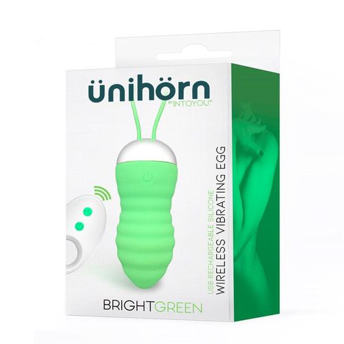 Unihorn Brightgreen Egg vibrator slika 9