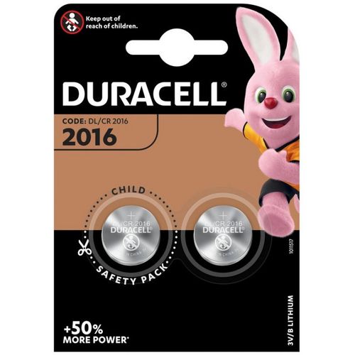 Duracell 2016 LITHIUM 3V PAK2 CK baterije dugme slika 1