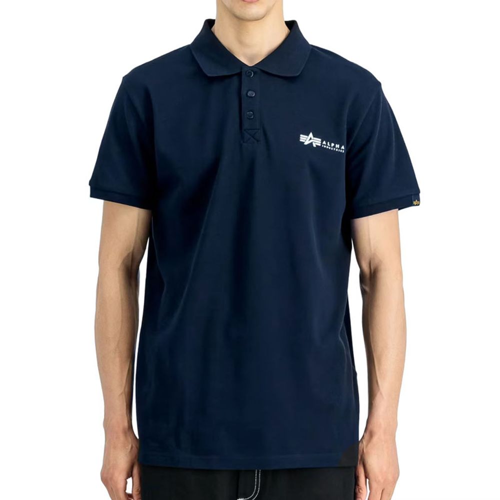 Alpha Industries Muška polo majica kratkih rukava, Plava slika 1
