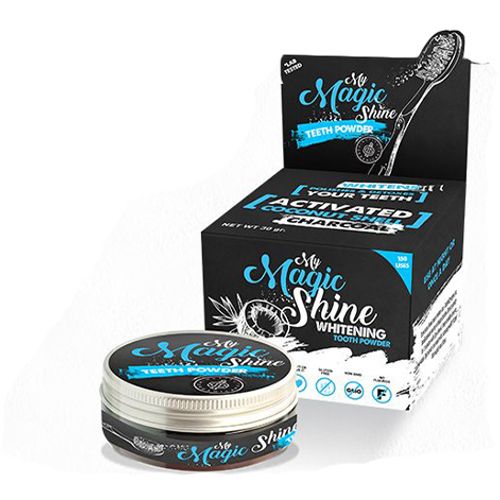 My Magic Shine prirodni aktivni ugalj kokosove kore za izbeljivanje zuba 30gr slika 1