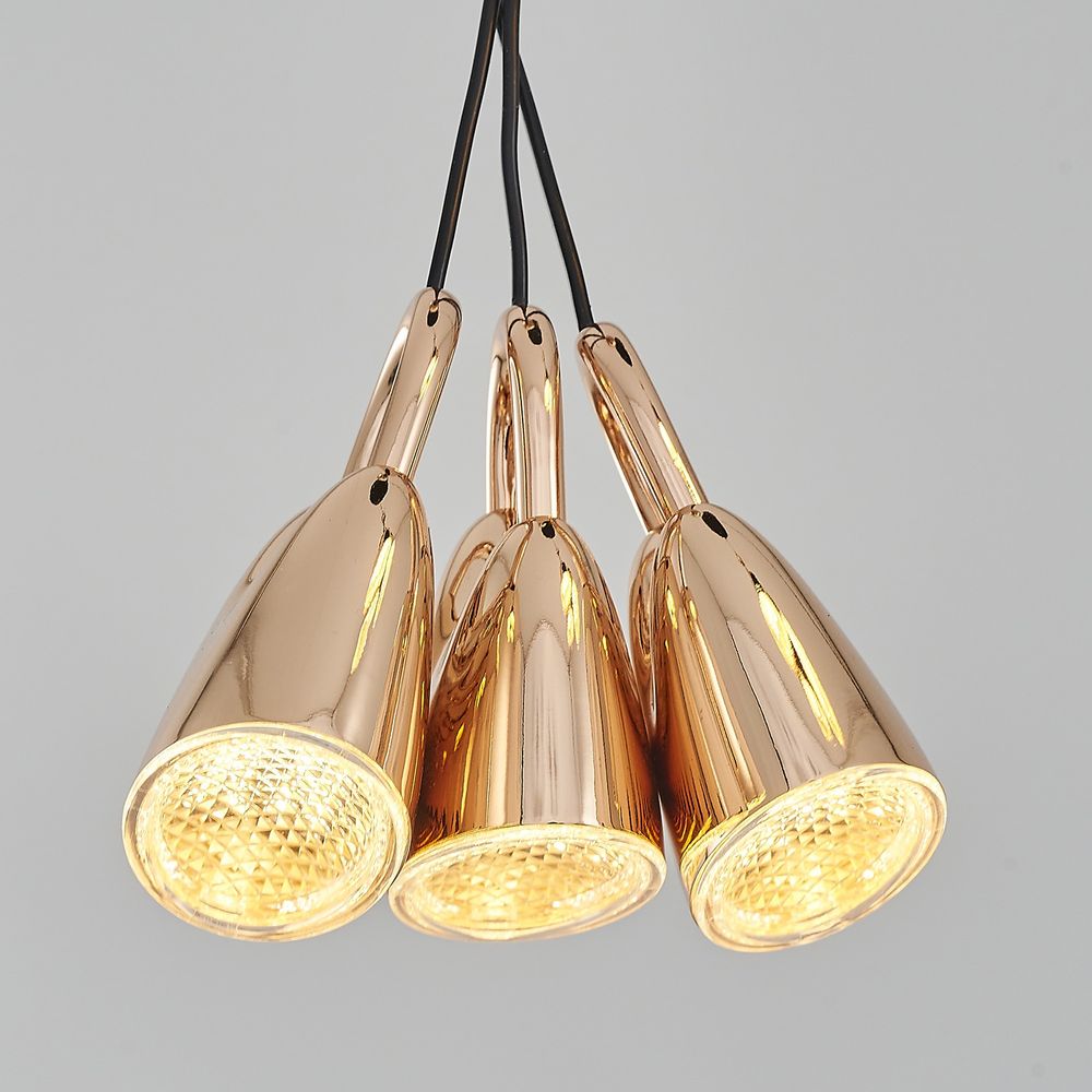 Luster 2840-3A – boje: ružičasto zlato slika 3