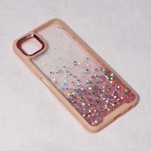 Torbica Dazzling Glitter za Samsung A226B Galaxy A22 5G roze slika 1