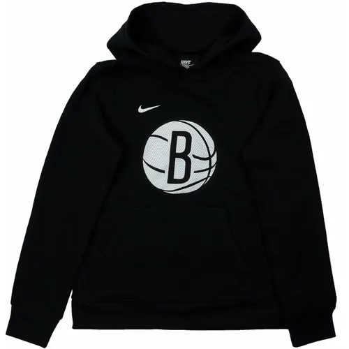 Nike nba brooklyn nets fleece hoodie ez2b7bbmm-nyn slika 4