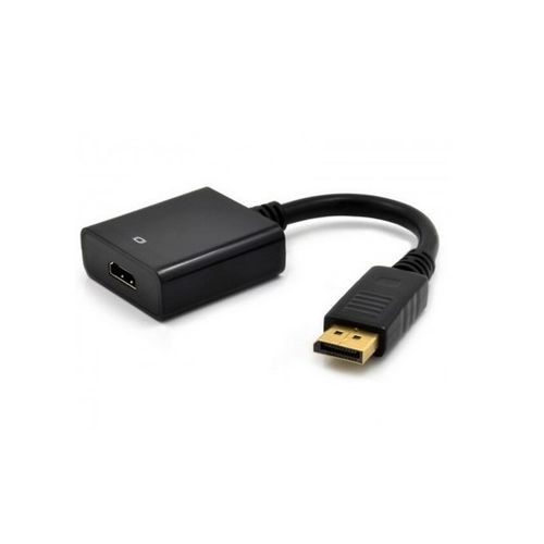 Adapter E-Green DisplayPort (M) - HDMI (F) crni slika 1