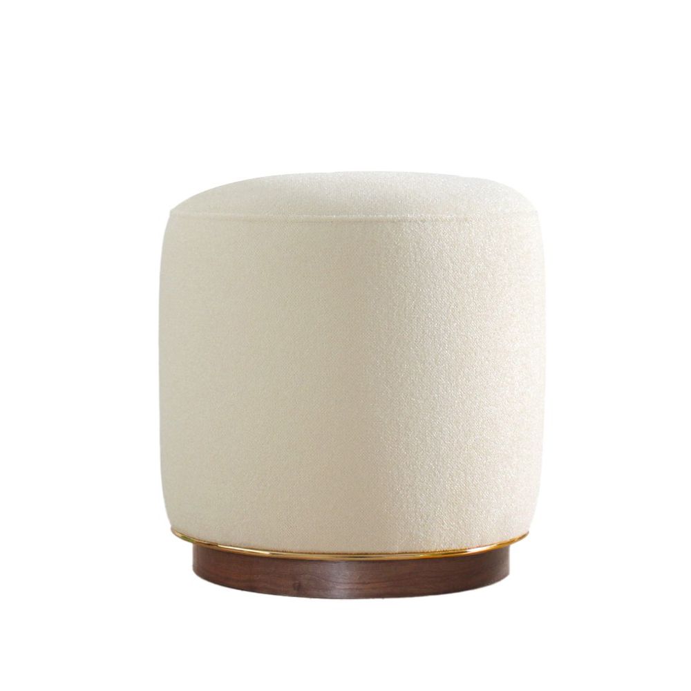 Zeone - Kremasti Pouf slika 7