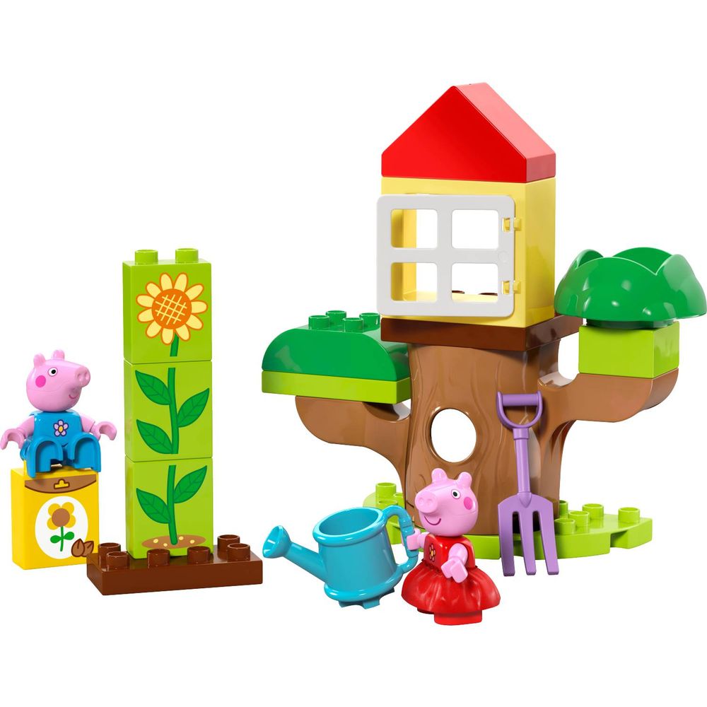 LEGO 10431 Peppa Prase dvorište sa kućicom na drvetu slika 2