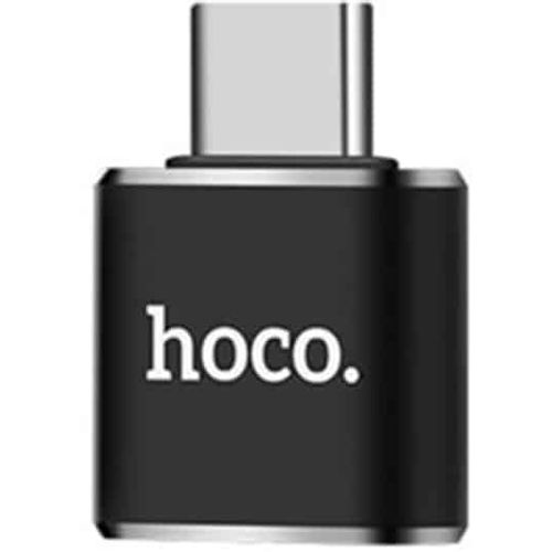 HOCO - OTG adapter (UA5) - USB-A na USB Type-C Plug &amp; Play 480 Mbps -crni slika 2